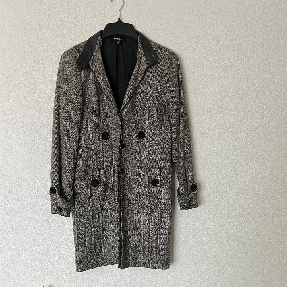 Bebe Black Coat size Sm